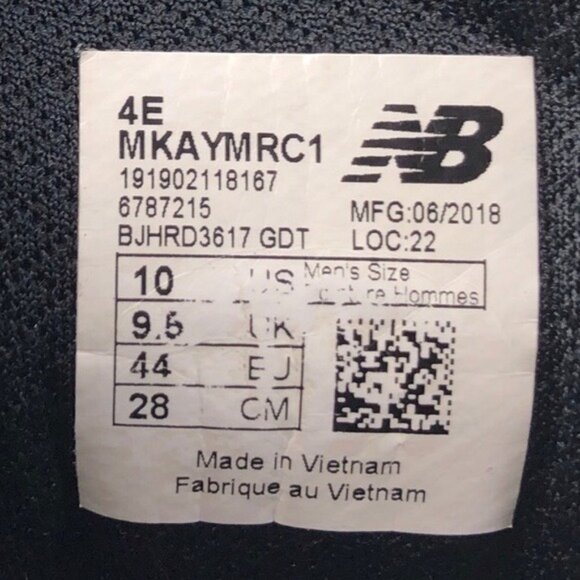 New Balance Fresh Foam Kaymin Running Shoes 10 (4E) - Picture 8 of 11